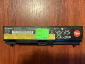 B4990 Акумулятор Оригінальний LENOVO 45N1005 Знос: 0% Lenovo T430, T430i, T530, t530i, W530, L430, L530, SL430, SL530.