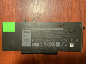 B5051 Акумулятор Оригінальний DELL 3HWPP Знос: 72% Latitude 5401 5501 5411 5410 5511 3540!