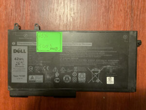 B5053 Акумулятор Оригінальний DELL 1V1XF Знос: 75% Latitude 5401 5501 5411 5410 5511 3540!