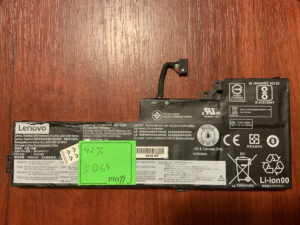 B5064 Акумулятор Оригінальний LENOVO SB10K97578 Знос: 42% ThinkPad: T470, T480, A475, A485