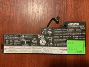 B5065 Акумулятор Оригінальний LENOVO SB10K97578 Знос: 26% ThinkPad: T470, T480, A475, A480