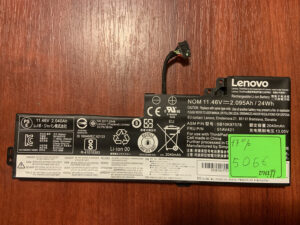 B5066 Акумулятор Оригінальний LENOVO SB10K97578 Знос: 17% ThinkPad: T470, T480, A475, A480