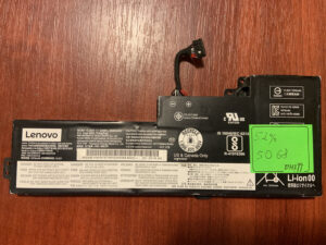 B5068 Акумулятор Оригінальний LENOVO SB10K97578 Знос: 52% ThinkPad: T470, T480, A475, A480