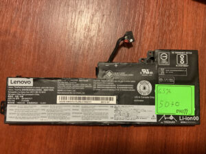 B5070 Акумулятор Оригінальний LENOVO SB10K97578 Знос: 63% ThinkPad: T470, T480, A475, A490