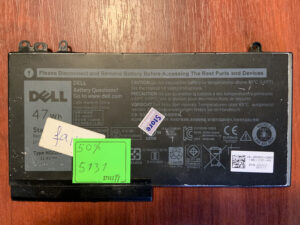 B5131 Акумулятор Оригінальний DELL NGGX5 Знос: 50% E5270, E5470, M3510, E5570, E5550, E5570