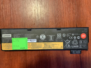 B5143 Акумулятор Оригінальний LENOVO SB10K97580 Знос: 69% Lenovo ThinkPad T470 T480 A475 A485 T570 T580 P51S P52S TP25