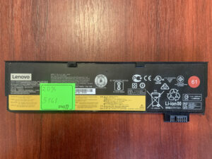 B5161 Акумулятор Оригінальний LENOVO SB10K97581 Знос: 20% Lenovo ThinkPad T470 T480 A475 A485 T570 T580 P51S P52S TP29