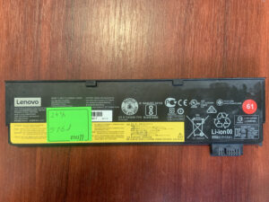 B5168 Акумулятор Оригінальний LENOVO SB10K97597 Знос: 24% Lenovo ThinkPad T470 T480 A475 A485 T570 T580 P51S P52S TP36