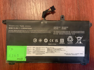 B5169 LENOVO SB10L84122 Знос: 1% T570 T580 P51S P52S.