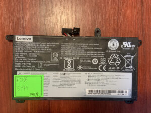B5174 Акумулятор Оригінальний LENOVO SB10L84122 Знос: 70% T570 T580 P51S P52S.