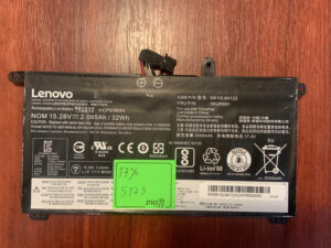 B5175 Акумулятор Оригінальний LENOVO SB10L84122 Знос: 17% T570 T580 P51S P52S.