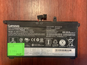 B5176 Акумулятор Оригінальний LENOVO SB10L84122 Знос: 37% T570 T580 P51S P52S.