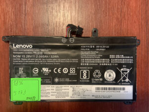B5178 Акумулятор Оригінальний LENOVO SB10L84122 Знос: 18% T570 T580 P51S P52S.