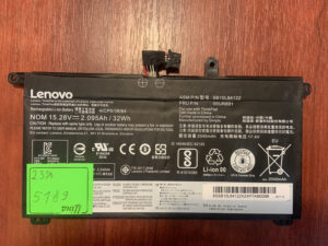 B5189 Акумулятор Оригінальний LENOVO SB10L84122 Знос: 23% T570 T580 P51S P52S.