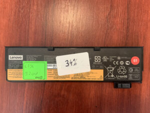 Акумулятор Оригінальний LENOVO SB10K97580 Знос: 67% Lenovo ThinkPad T470 T480 A475 A485 T570 T580 P51S P52S TP25 (B5208)