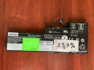 Акумулятор Оригінальний LENOVO SB10K97578 Знос: 77% ThinkPad: T470, T480, A475, A485  (B5239)