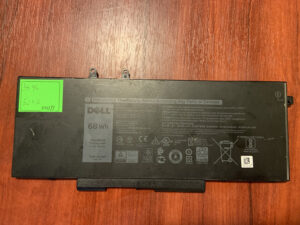Акумулятор Оригінальний! DELL 4GVMP Знос: 34% Latitude 5400, 5500, Precision 3540, Dell Inspiron 2-in-1 7590, 7591, 7791 (B5240)