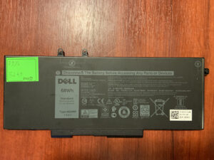 Акумулятор Оригінальний! DELL 4GVMP Знос: 79% Latitude 5400, 5500, Precision 3540, Dell Inspiron 2-in-1 7590, 7591, 7791 (B5241)