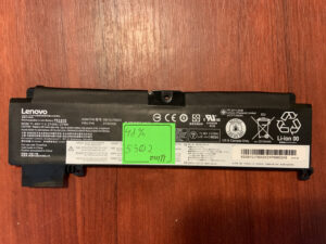Акумулятор Оригінальний LENOVO SB10J79003 Знос: 48% Lenovo ThinkPad T460S T470S коротка!! (5302)