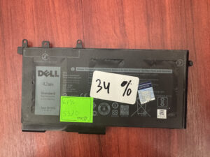 Акумулятор Оригінальний DELL 3DDDG Знос: 67% DELL Latitude E5580, E5480, E5280, 5580, 5480, M3520, M3530, Dell 15 3530 (B5380)