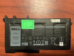 Акумулятор DELL 3DDDG  Знос: 73% DELL Latitude 15 3520, 3530, E5280, E5480, E5580, E5590 (2513)