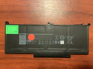 Акумулятор DELL F3YGT Знос: 73% DELL Latitude 7280, 7290, 7380, 7390, 7480, 7490, E7280, E7290, E7380, E7480 (2519)