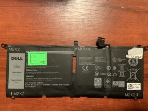 Акумулятор DELL DXGH8 Знос: 63% DELL Inspiron 7390, 7391, 7490, Vostro 5390, 5391 (2541)