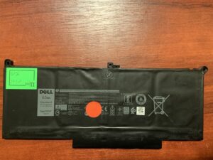 Акумулятор DELL F3YGT Знос: 68% DELL Latitude 7280, 7290, 7380, 7390, 7480, 7490, E7280, E7290, E7380, E7480 (2558)