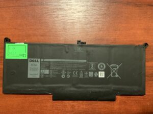 Акумулятор DELL F3YGT Знос: 63% DELL Latitude 7280, 7290, 7380, 7390, 7480, 7490, E7280, E7290, E7380, E7480 (2563)