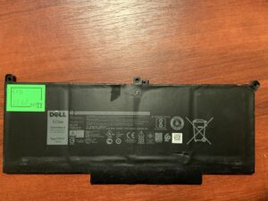 Акумулятор DELL F3YGT Знос: 57% DELL Latitude 7280, 7290, 7380, 7390, 7480, 7490, E7280, E7290, E7380, E7480 (2568)