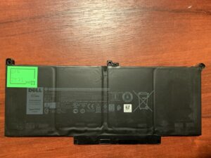 Акумулятор DELL F3YGT Знос: 67% DELL Latitude 7280, 7290, 7380, 7390, 7480, 7490, E7280, E7290, E7380, E7480 (2573)