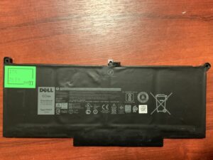 Акумулятор DELL F3YGT Знос: 79% DELL Latitude 7280, 7290, 7380, 7390, 7480, 7490, E7280, E7290, E7380, E7480 (2574)
