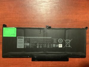 Акумулятор DELL F3YGT Знос: 59% DELL Latitude 7280, 7290, 7380, 7390, 7480, 7490, E7280, E7290, E7380, E7480 (2577)