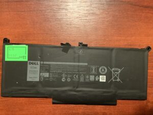 Акумулятор DELL F3YGT Знос: 72% DELL Latitude 7280, 7290, 7380, 7390, 7480, 7490, E7280, E7290, E7380, E7480 (2578)