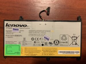 Акумулятор LENOVO L11M2P01 Знос: 47% Lenovo S200, S206 (2594)
