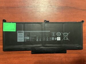 Акумулятор DELL F3YGT Знос: 66% DELL Latitude 7280, 7290, 7380, 7390, 7480, 7490, E7280, E7290, E7380, E7480 (2601)