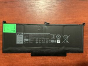 Акумулятор DELL F3YGT Знос: 63% DELL Latitude 7280, 7290, 7380, 7390, 7480, 7490, E7280, E7290, E7380, E7480 (2607)