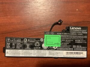 Акумулятор LENOVO SB10K97578 Знос: 26% ThinkPad: T470, T480, A475, A485 (2735)