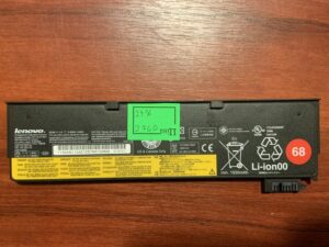Акумулятор LENOVO 45N1124 Знос: 24% X240, X240S, X250, X260, X270, T440S, T450, T460P, T550, T560, W550 (2760)