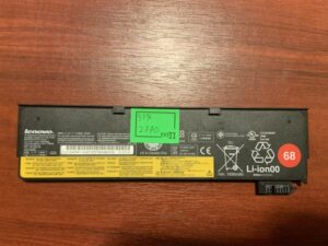 Акумулятор LENOVO 45N1124 Знос: 37% X240, X240S, X250, X260, X270, T440S, T450, T460P, T550, T560, W550 (2770)