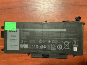 Акумулятор DELL K5XWW Знос: 45% (Latitude 5285, 5289, L3180, 7390 2-in-1) (2780)