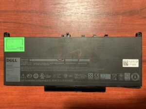Акумулятор DELL J60J5  Знос: 53% Dell Latitude E7260, E7270, E7470 (J60J5 R1V85 MC34Y 242WD) (2795)