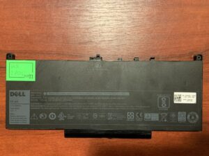 Акумулятор DELL J60J5  Знос: 66% Dell Latitude E7260, E7270, E7470 (J60J5 R1V85 MC34Y 242WD) (2800)