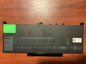 Акумулятор DELL J60J5  Знос: 76% Dell Latitude E7260, E7270, E7470 (J60J5 R1V85 MC34Y 242WD) (2805)