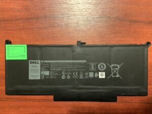 Акумулятор DELL F3YGT Знос: 68% DELL Latitude 7280, 7290, 7380, 7390, 7480, 7490, E7280, E7290, E7380, E7480 (2808)