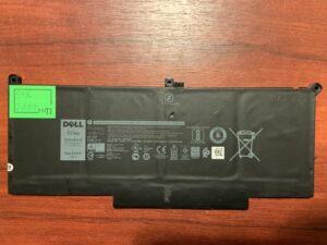 Акумулятор DELL F3YGT Знос: 59% DELL Latitude 7280, 7290, 7380, 7390, 7480, 7490, E7280, E7290, E7380, E7480 (2809)
