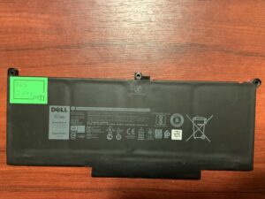 Акумулятор DELL F3YGT Знос: 76% DELL Latitude 7280, 7290, 7380, 7390, 7480, 7490, E7280, E7290, E7380, E7480 (2811)