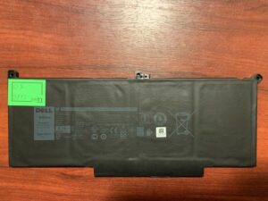 Акумулятор DELL F3YGT Знос: 63% DELL Latitude 7280, 7290, 7380, 7390, 7480, 7490, E7280, E7290, E7380, E7480 (2812)