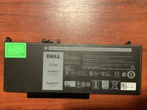 Акумулятор DELL 6MT4 Знос: 72% DELL Latitude 14 E5470, E5570, E5450, Precision M3510 (2823)