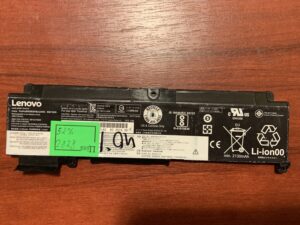 Акумулятор LENOVO SB10J79002 Знос: 52% Lenovo ThinkPad T460S T470S (2828+)